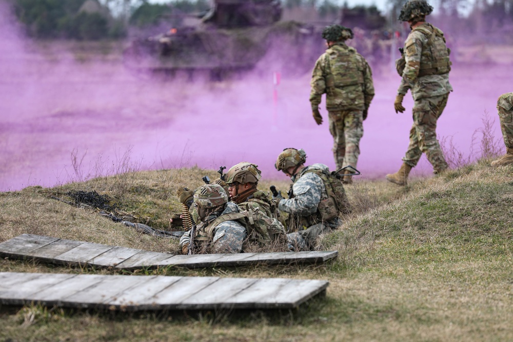 3rd Battalion, 15th Infantry Regiment participates in NATO exercise Dragon 24