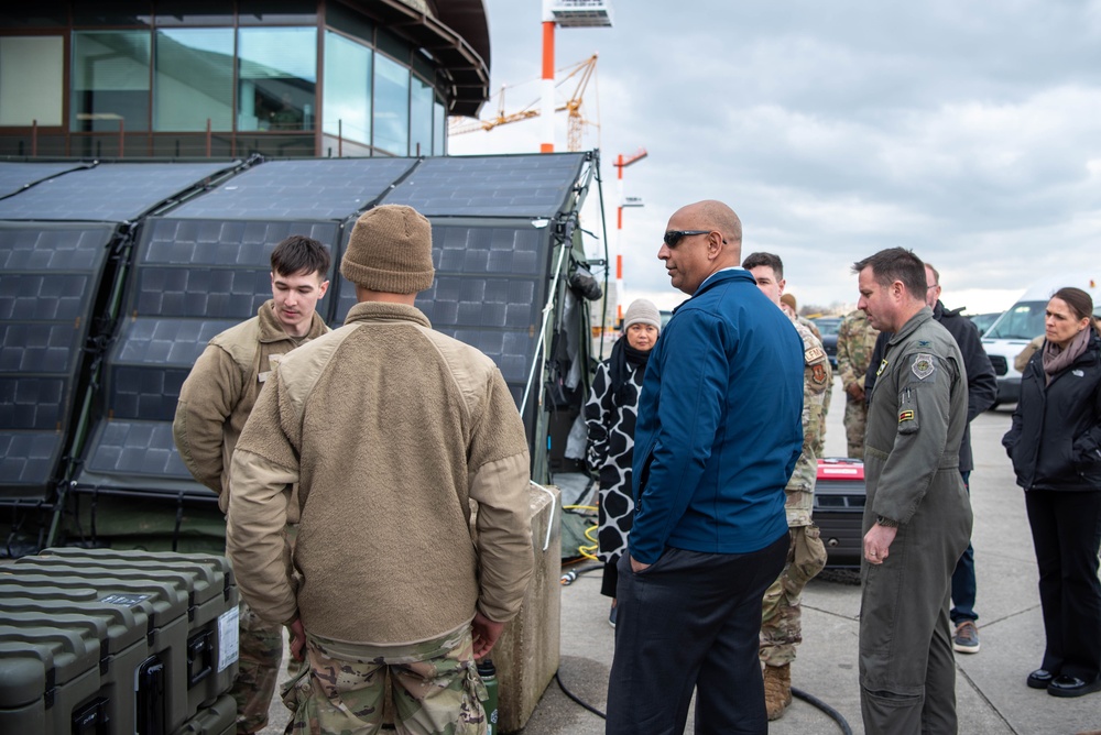 Assistant SAF/IE visits Spangdahlem AB