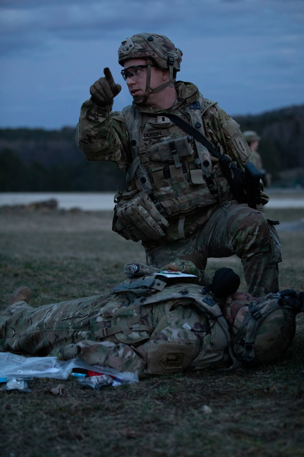 Soldiers with the 1st Combat Aviation Brigade participate in Allied Spirit 24