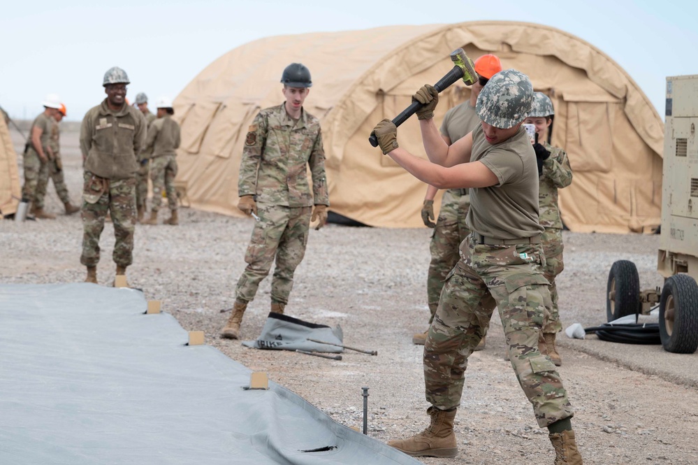 49th CES conducts deployment training exercise - Operation Stampede