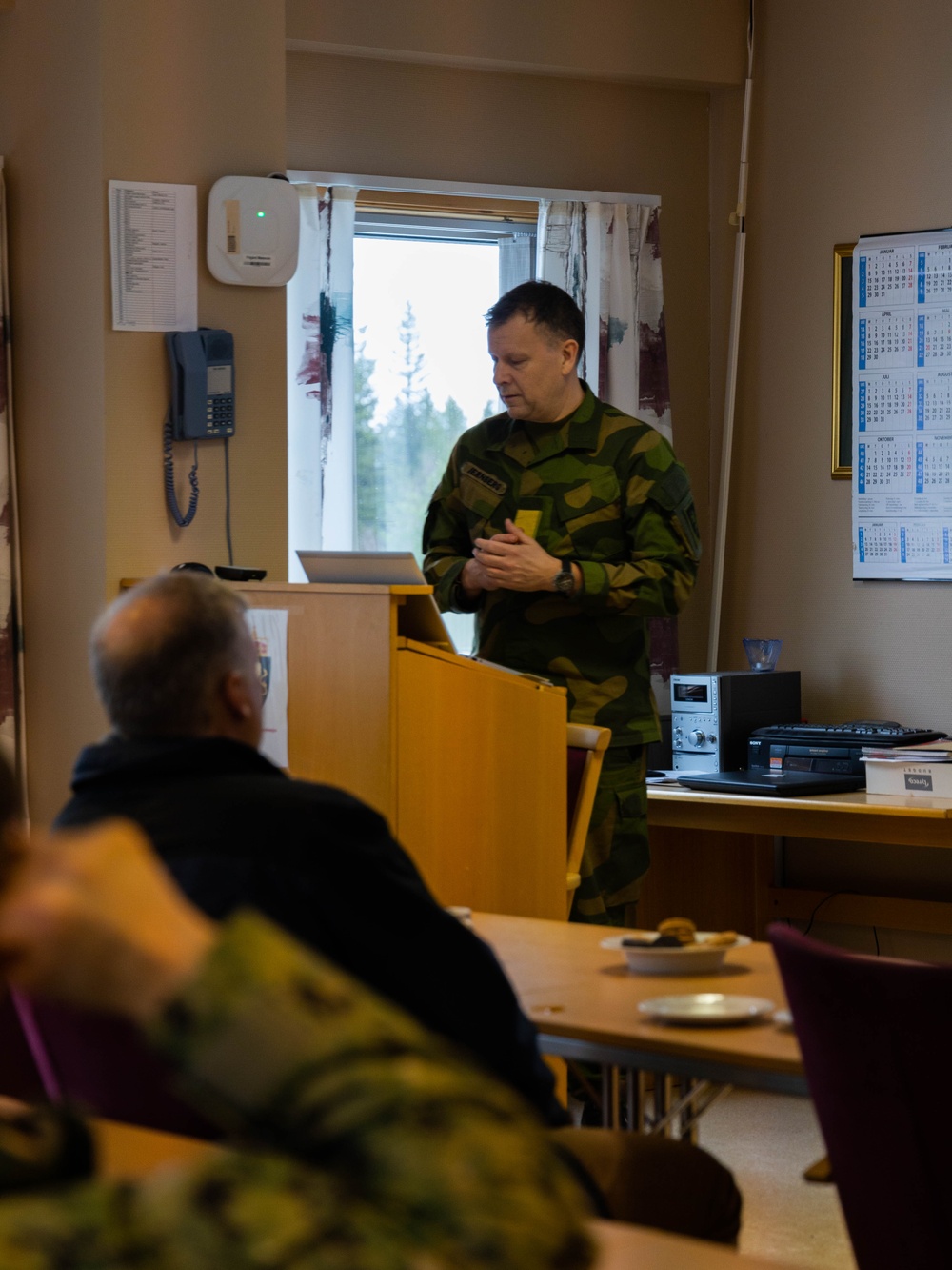 U.S. Under Secretary of the Navy visits Norway during Nordic Response 24