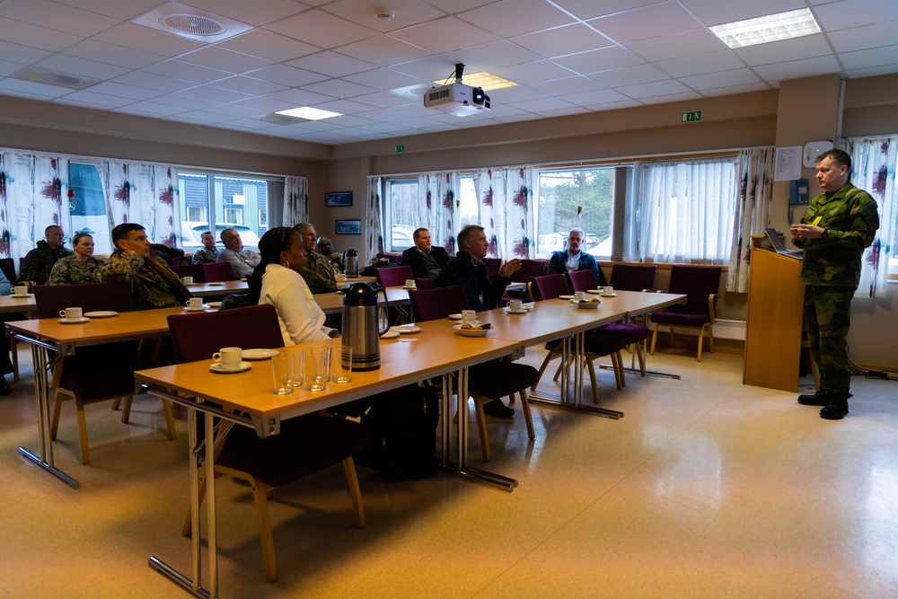 U.S. Under Secretary of the Navy visits Norway during Nordic Response 24