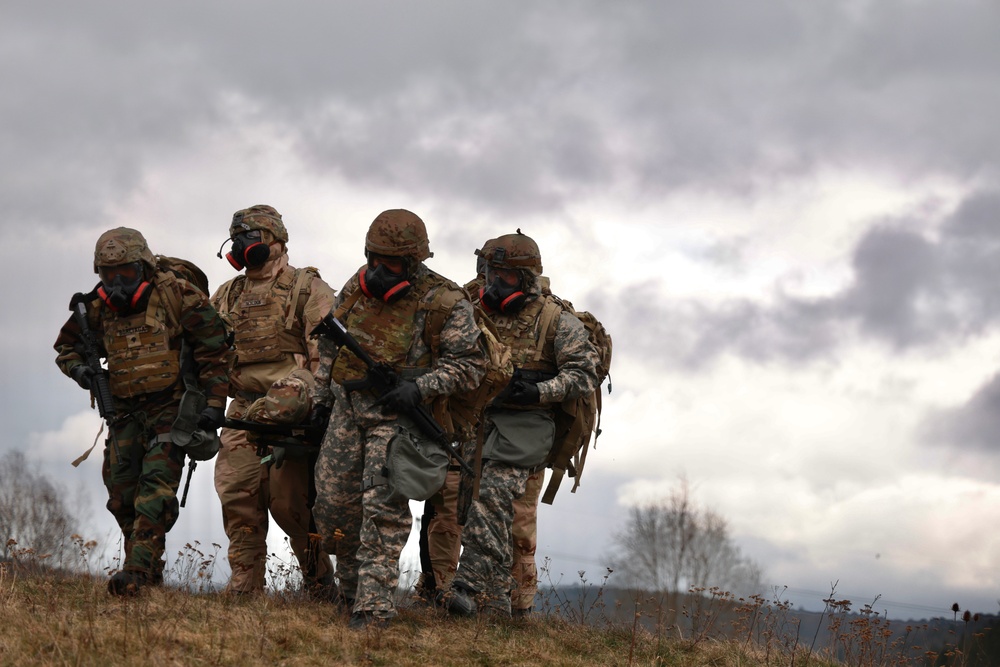 5-4 Air Defense Artillery Regiment Hosts CBRN Competition