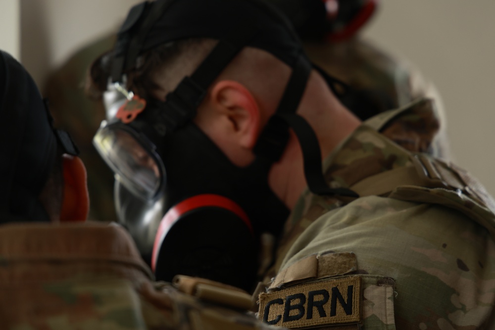 5-4 Air Defense Artillery Regiment Hosts CBRN Competition