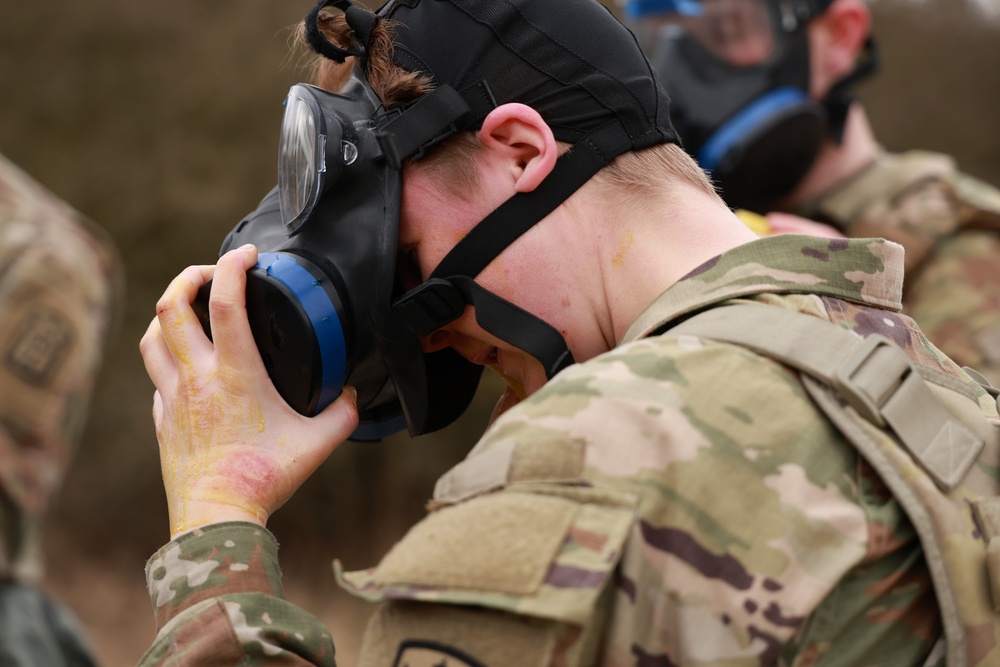 5-4 Air Defense Artillery Regiment Hosts CBRN Competition