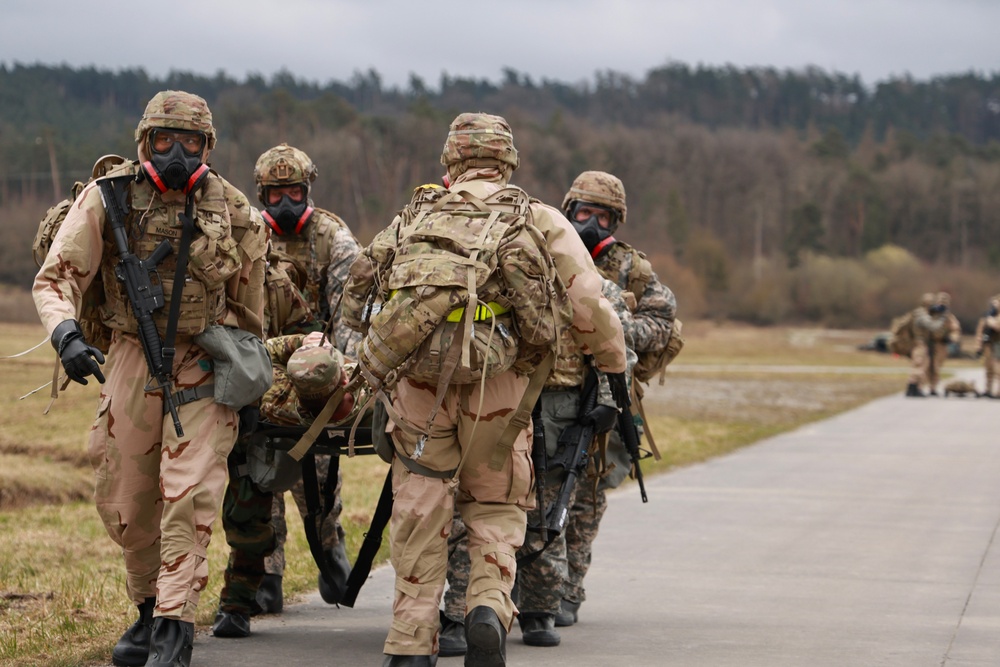 5-4 Air Defense Artillery Regiment Hosts CBRN Competition