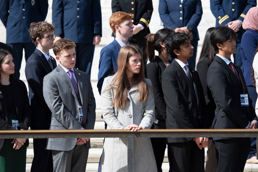 DVIDS Images Students From the United States Senate Youth Program