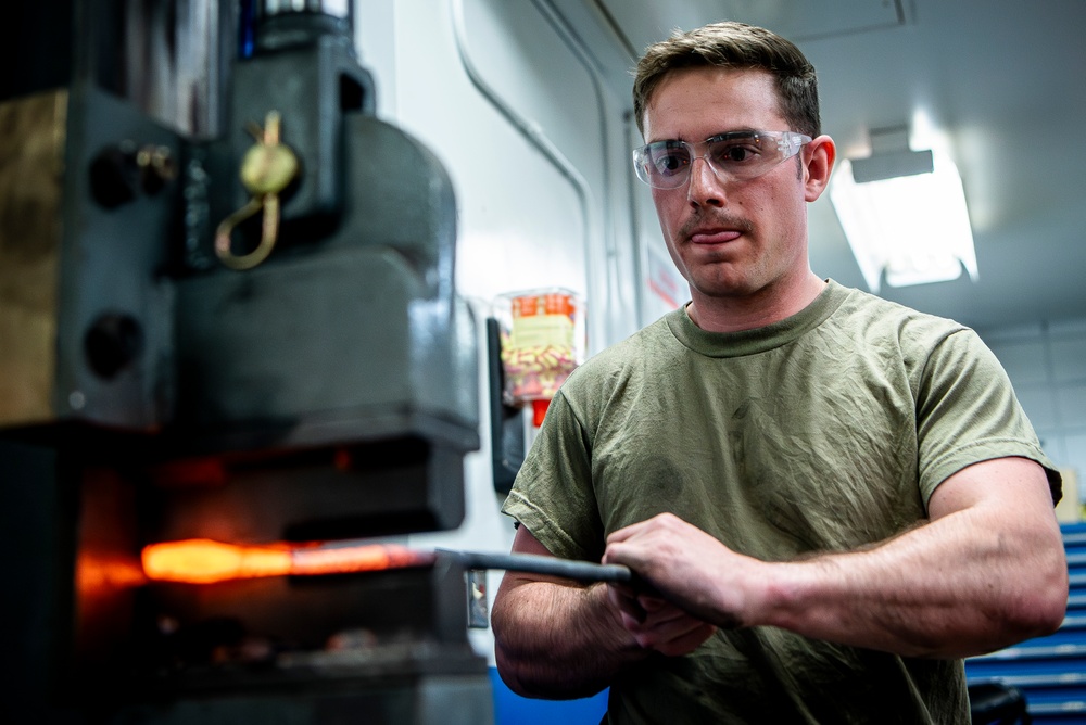 USAFA Metallurgy Lab Knife Making 2024