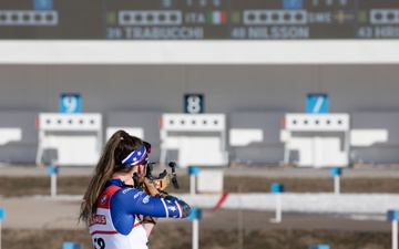 Vermont National Guard Biathletes compete in the World Cup at Soldier Hollow