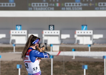 Vermont National Guard Biathletes compete in the World Cup at Soldier Hollow