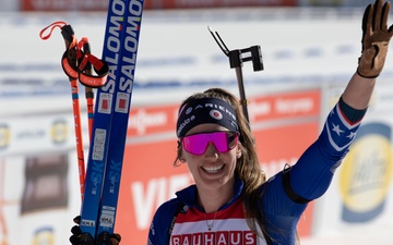 Soldier-Olympian primed to compete for first U.S. biathlon medal