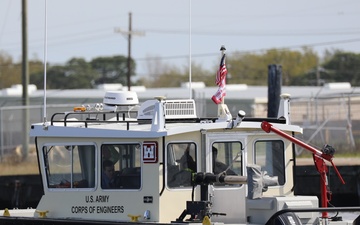 USACE New Orleans District christens new survey vessel named in honor of former Corps employee