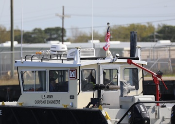 USACE New Orleans District christens new survey vessel named in honor of former Corps employee