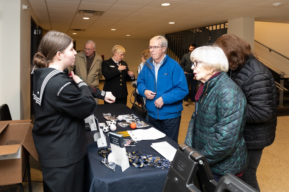 Navy Band Sea Chanters perform at Belmont University
