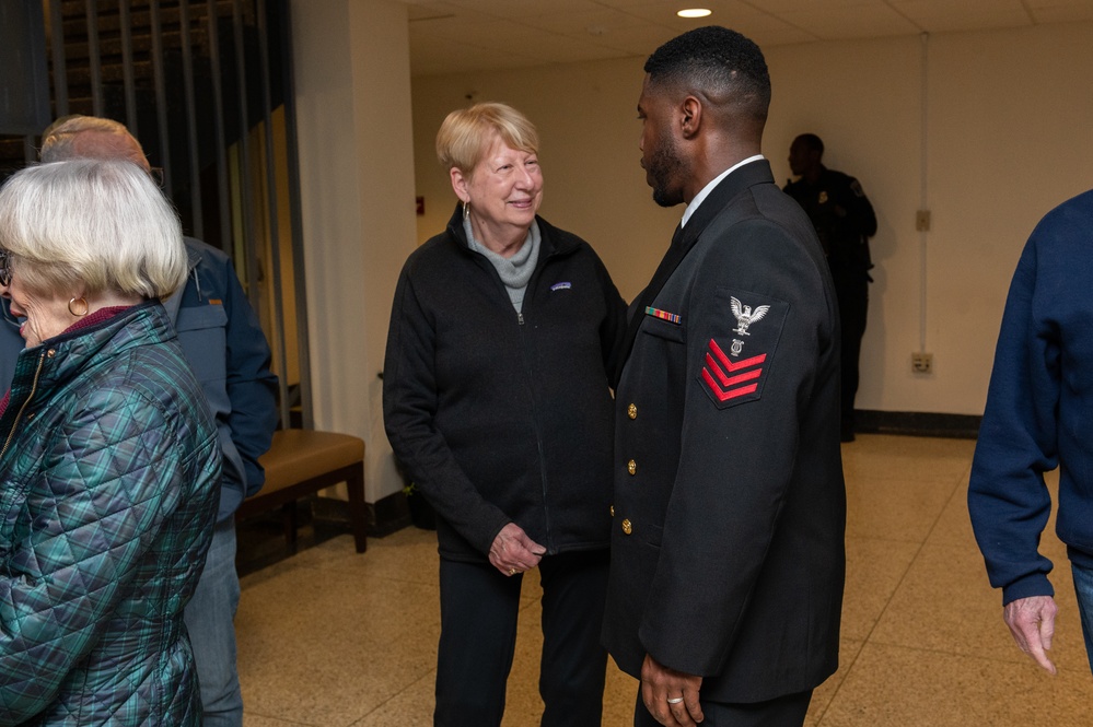 Navy Band Sea Chanters perform at Belmont University