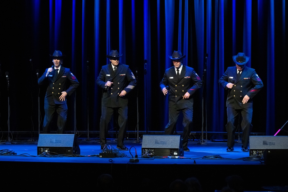 Navy Band Sea Chanters perform at Belmont University
