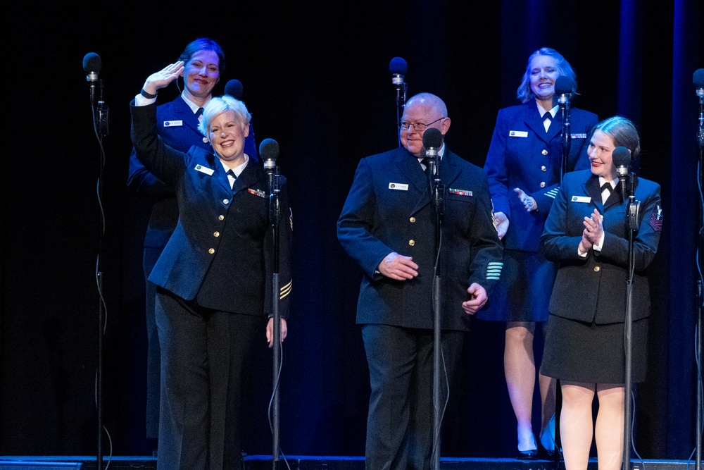 Navy Band Sea Chanters perform at Belmont University