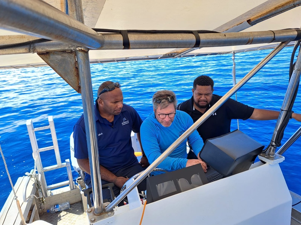 DPAA Investigates the waters of the Republic of Fiji