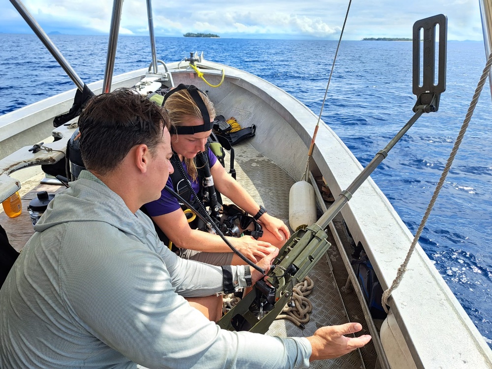 DPAA Investigates the waters of the Republic of Fiji