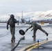 U.S. Marines with Marine Aerial Refueler Transport Squadron (VMGR) 252 refuel Finnish Air Force F/A-18 Hornets during Exercise Nordic Response 24