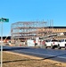 March 2024 barracks construction operations at Fort McCoy