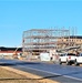 March 2024 barracks construction operations at Fort McCoy