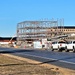 March 2024 barracks construction operations at Fort McCoy