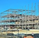 March 2024 barracks construction operations at Fort McCoy