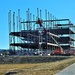 March 2024 barracks construction operations at Fort McCoy