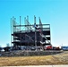 March 2024 barracks construction operations at Fort McCoy