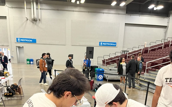 CSM Brian A. Hester, AFC Command Sergeant Major, visits SXSW