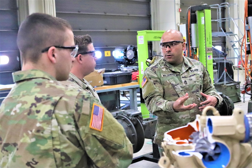 Fort McCoy’s RTS-Maintenance facility trains Soldiers for 91L MOS