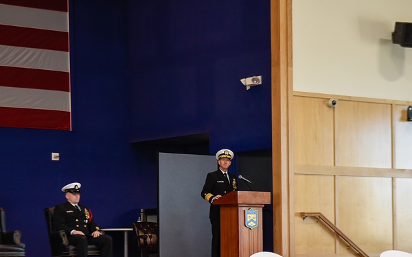 OCS 07-24 Graduation with Vice Admiral John Mustin