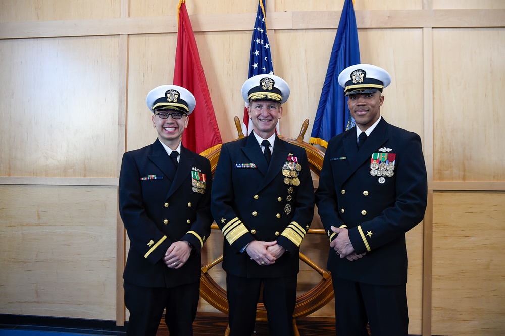 OCS Class 07-24 Graduation with Vice Admiral John Mustin