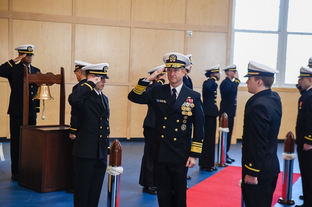 OCS Class 07-24 Graduation with Vice Admiral John Mustin