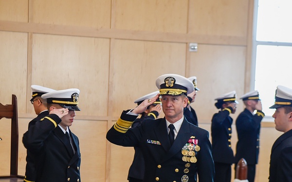 OCS Class 07-24 Graduation with Vice Admiral John Mustin