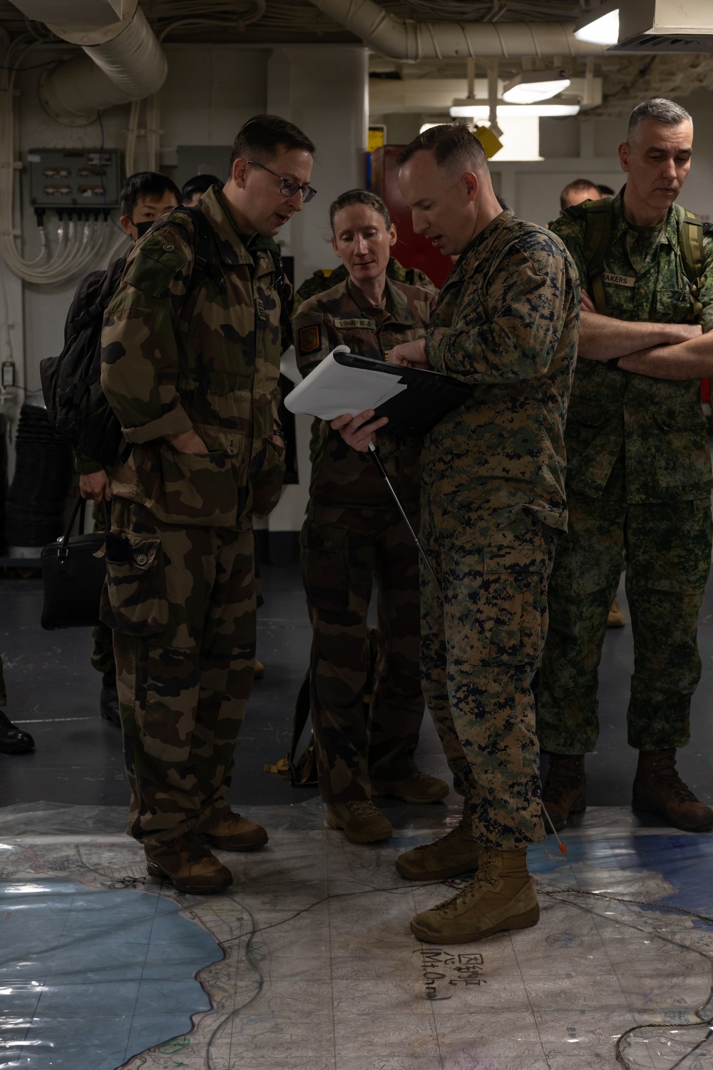Iron Fist 24: JGSDF and third nation observers visit USS America