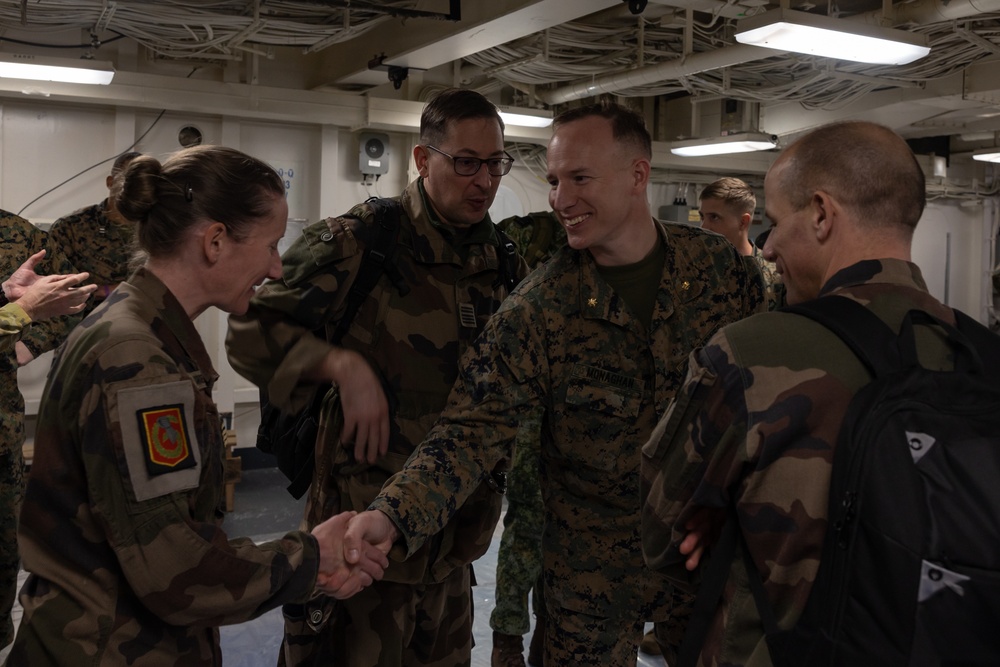 Iron Fist 24: JGSDF and third nation observers visit USS America