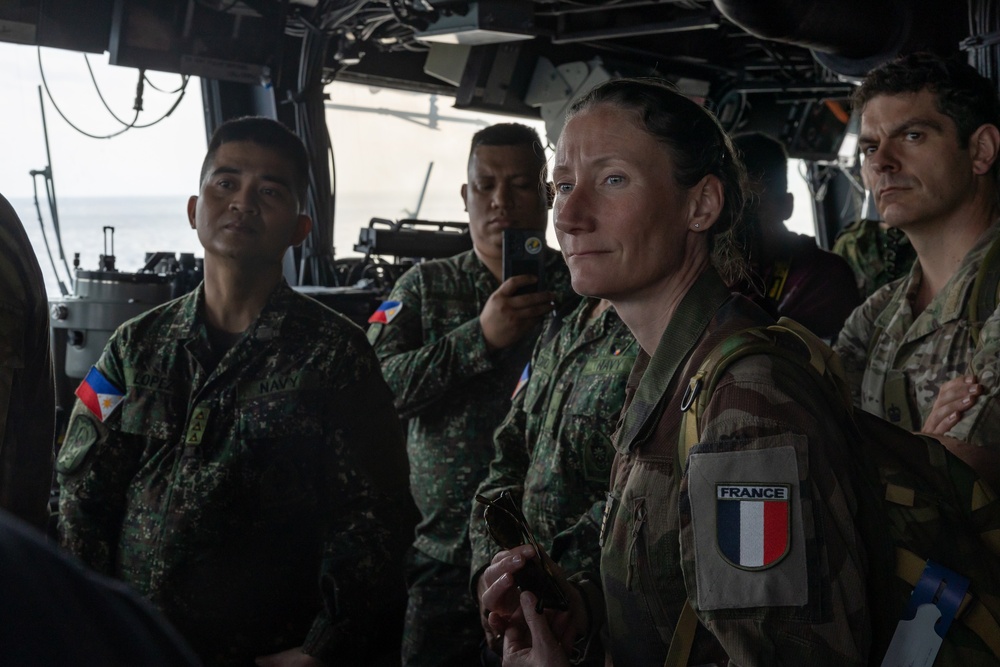 Iron Fist 24: JGSDF and third nation observers visit USS America