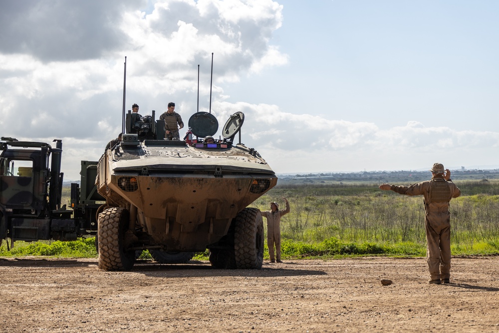 AAS students learn ACV basic land-driving skills