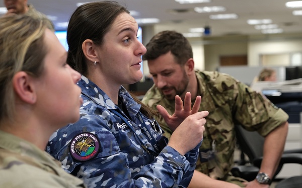 Bamboo Eagle, first-ever US, UK, AUS C2-driven, live-fly, simultaneous LVC exercise