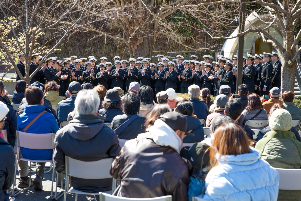 USNA Glee Clubs Jodo-ji Temple Performance