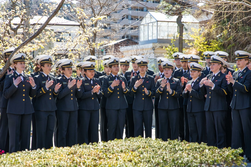 USNA Glee Clubs Jodo-ji Temple Performance