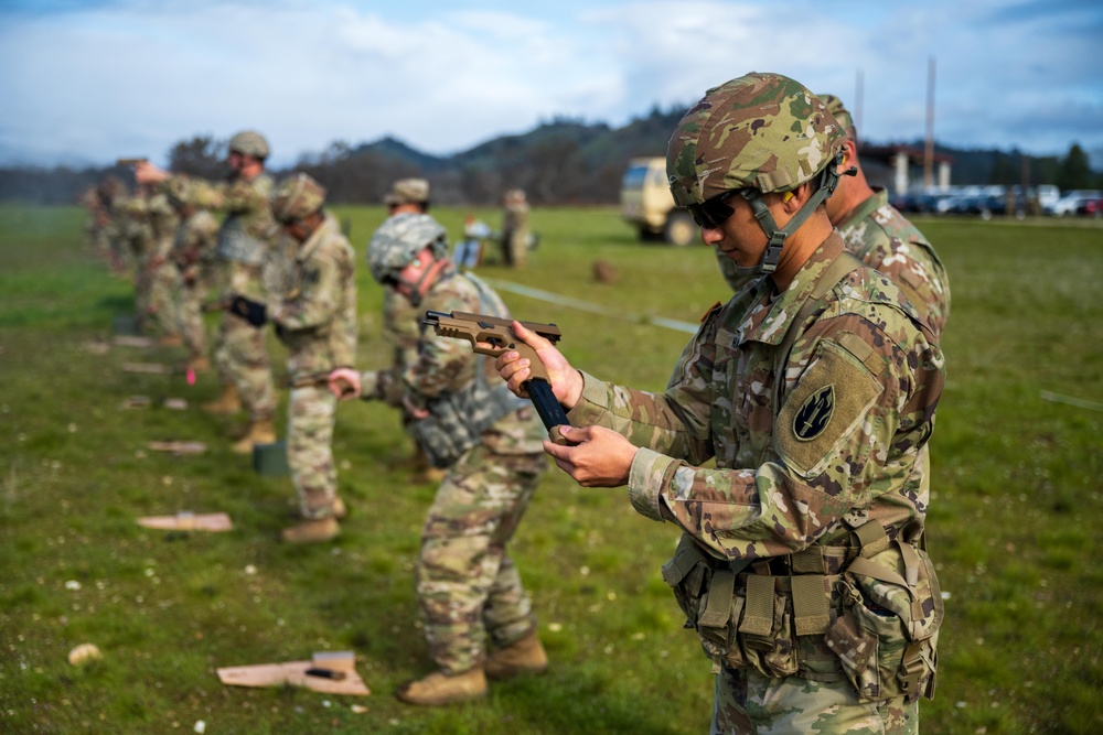 63rd Readiness Division Compete in Excellence-In-Competition Pistol Match