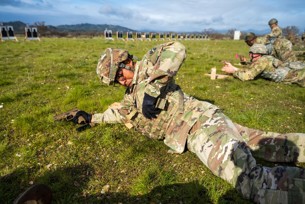 63rd Readiness Division Compete in Excellence-In-Competition Pistol Match