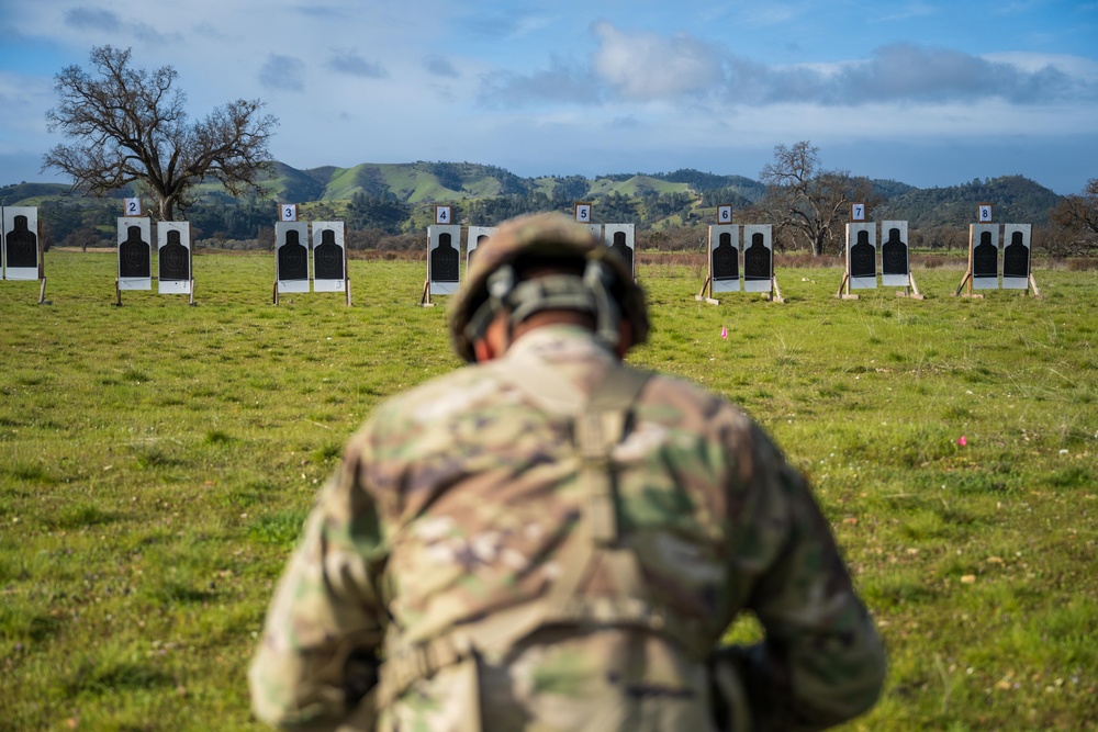 63rd Readiness Division Compete in Excellence-In-Competition Pistol Match