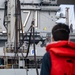 USS Russell (DDG 59) refuels alongside USS Theodore Roosevelt (CVN 71)