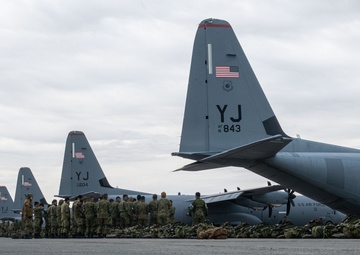 Airborne 24: U.S., Japan interoperability showcases training for largest static-line jump