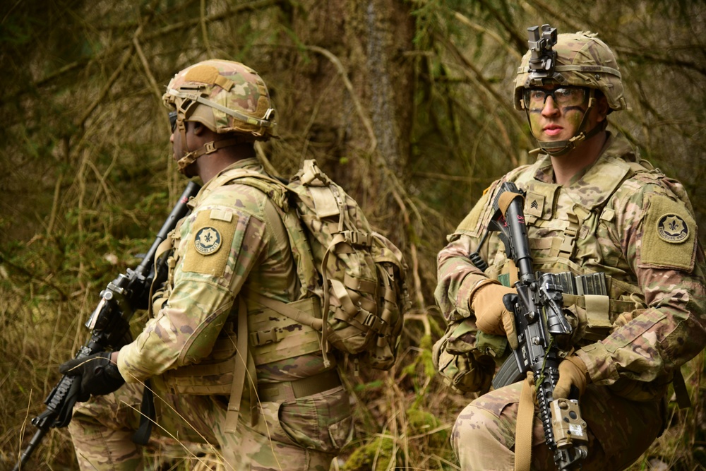 Dismounted Operations with O Troop