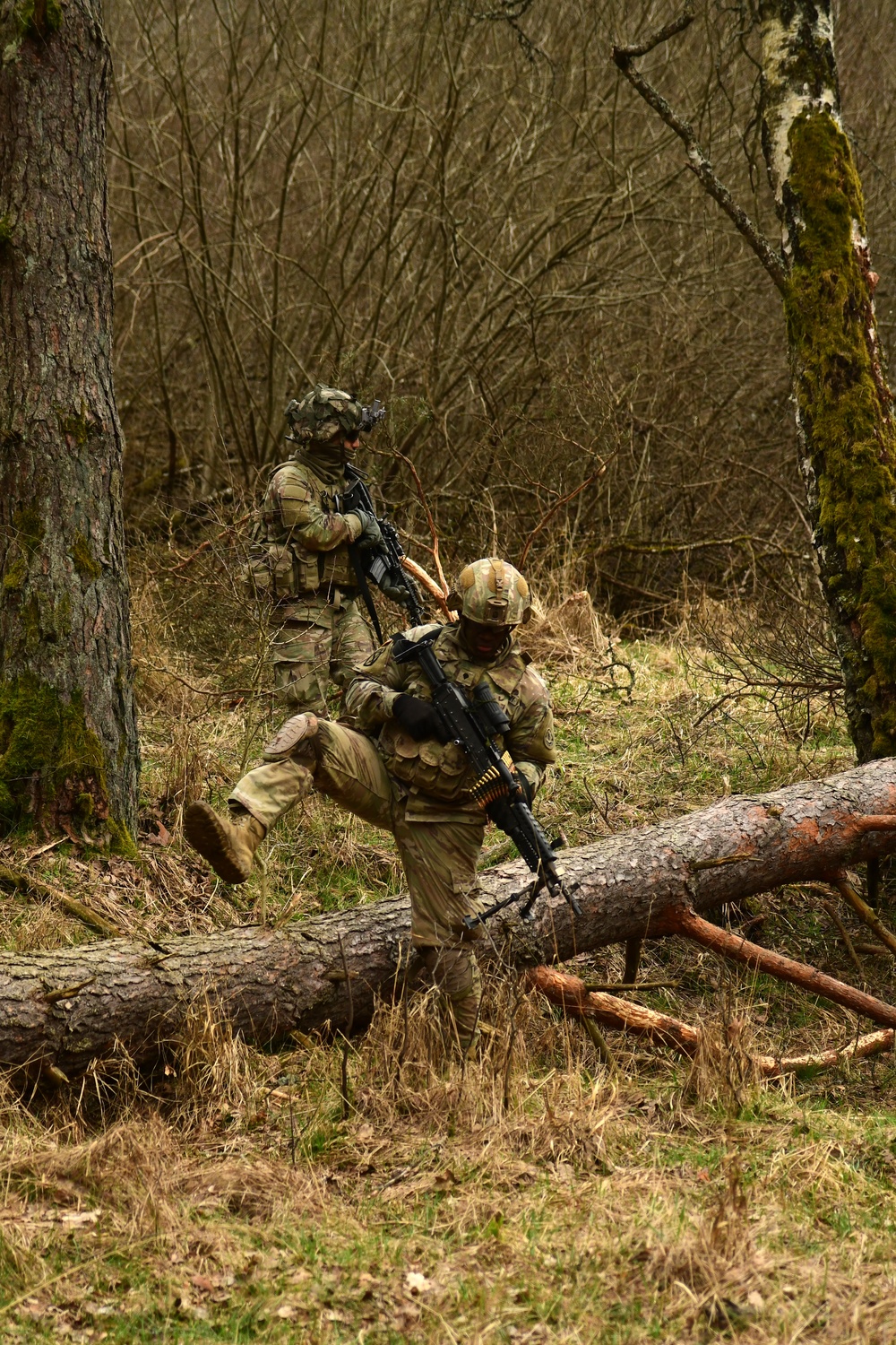 Dismounted Operations with O Troop